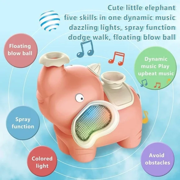 Pink Elephant Kids Humidifier - Picture 2 of 7